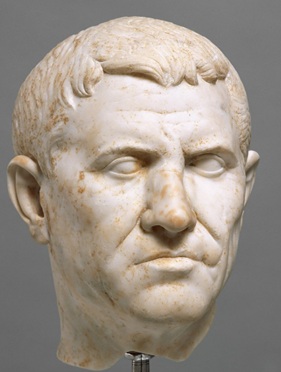 A Man, possibly Marcus Vipsanius Agrippa, ca 15 BCE, Kunsthistorisches Museum, Wien, Antikensammlung I 62